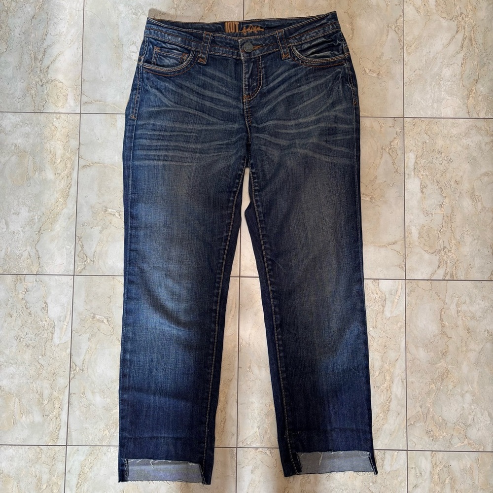 Women’s Kut from the Kloth Dark Wash Ankle Jeans - Size 4